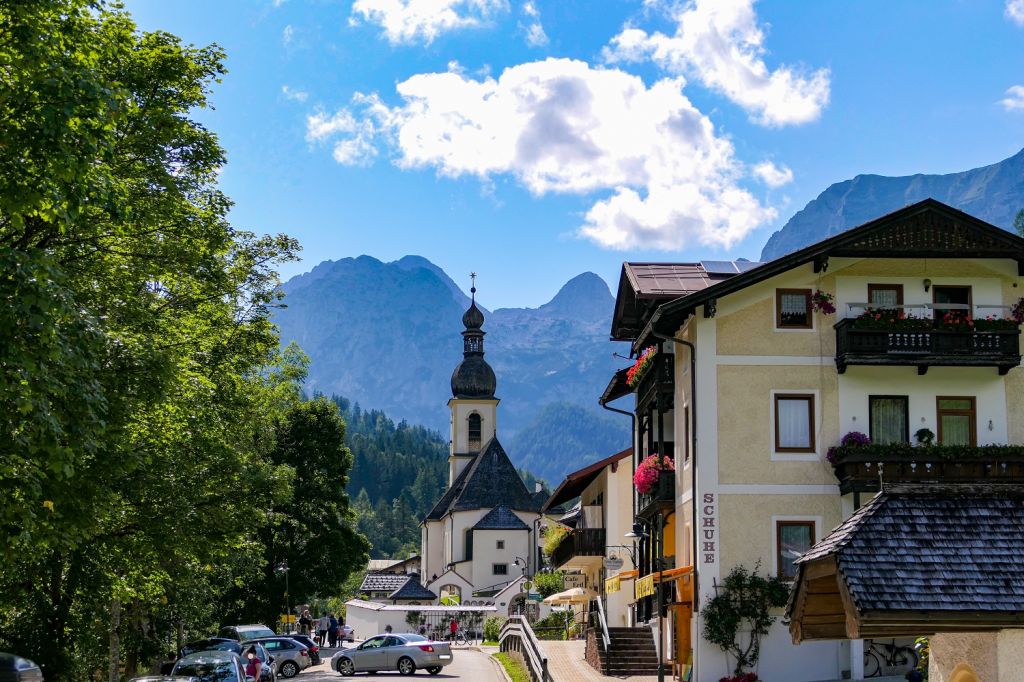 Ramsau bei Berchtesgaden - Gut parken und gut einkaufen. - © alpintreff.de - Christian Schön